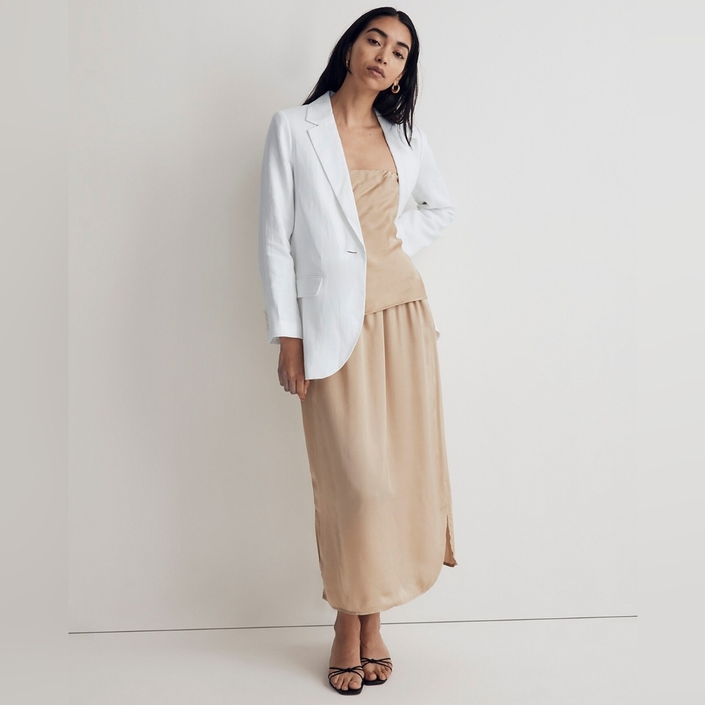 Madewell The Larsen Linen Blazer